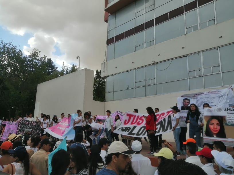 Se realiza marcha contra feminicidios en  Pachuca Hidalgo