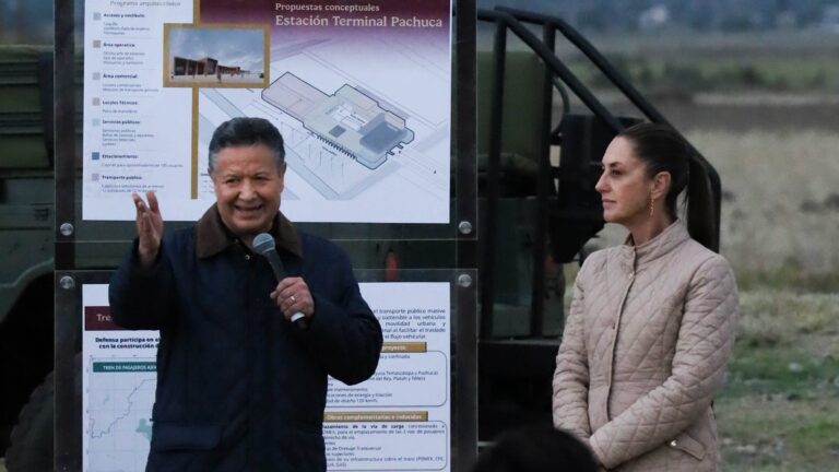 Avanza tren CDMX–Pachuca, proyecto impulsado por Menchaca