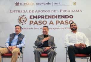 Gobierno de Hidalgo apoya económicamente a 190 personas emprendedoras