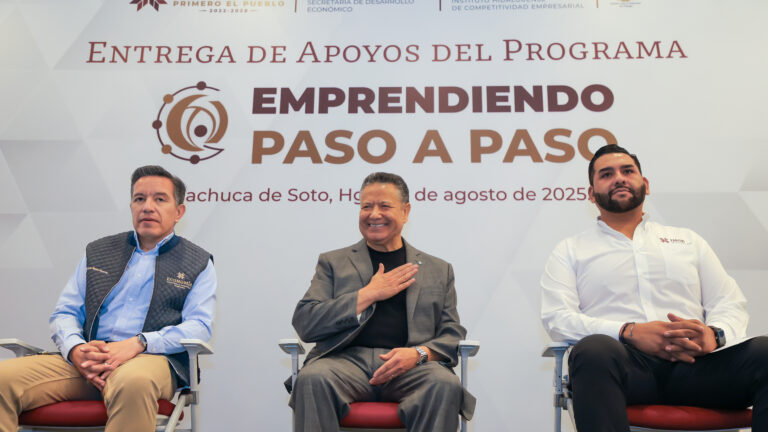 Gobierno de Hidalgo apoya económicamente a 190 personas emprendedoras