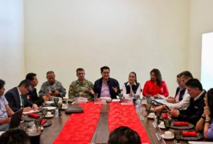 TRES ORDENES DE GOBIERNO EVALUAN SITUACION DE LA PRESA ENDHÓ