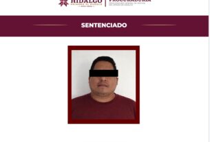 Obtiene PGJEH sentencia condenatoria de 43 años de prisión para responsable de feminicidio