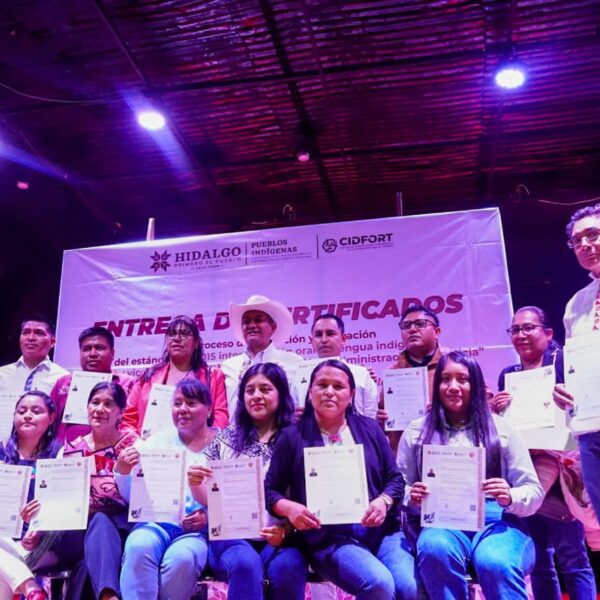 Certifican a 50 nuevos intérpretes de lenguas indígenas en Hidalgo