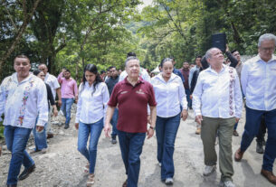 Julio Menchaca arranca las Rutas de la Reconstrucción en la Sierra Gorda hidalguense