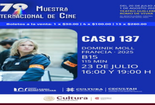 Continúa en Pachuca la 79.ª Muestra Internacional de Cine con funciones diarias
