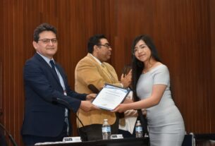Egresada del ITESA es reconocida entre las mejores ingenieras de México