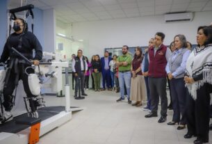 DIF Hidalgo adquiere tecnología robótica para rehabilitación.