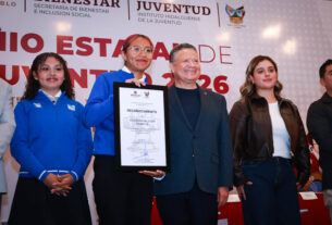 Menchaca Salazar respalda transformación de juventud hidalguense